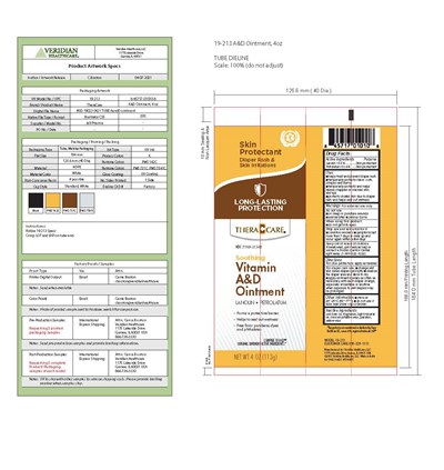 Label (92 19023 0421 Tube Aandd Ointment)
